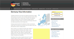 Desktop Screenshot of germany-visa.org